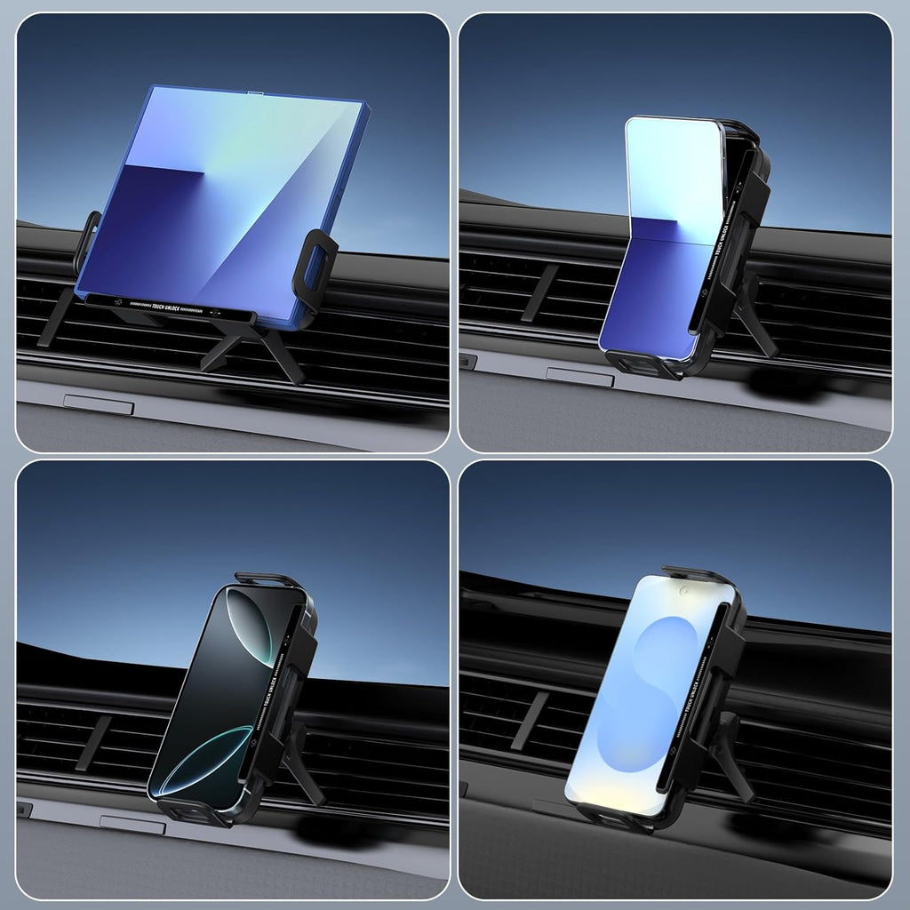 BUDDIX™ Pro – Chargeur voiture sans fil intelligent 360°