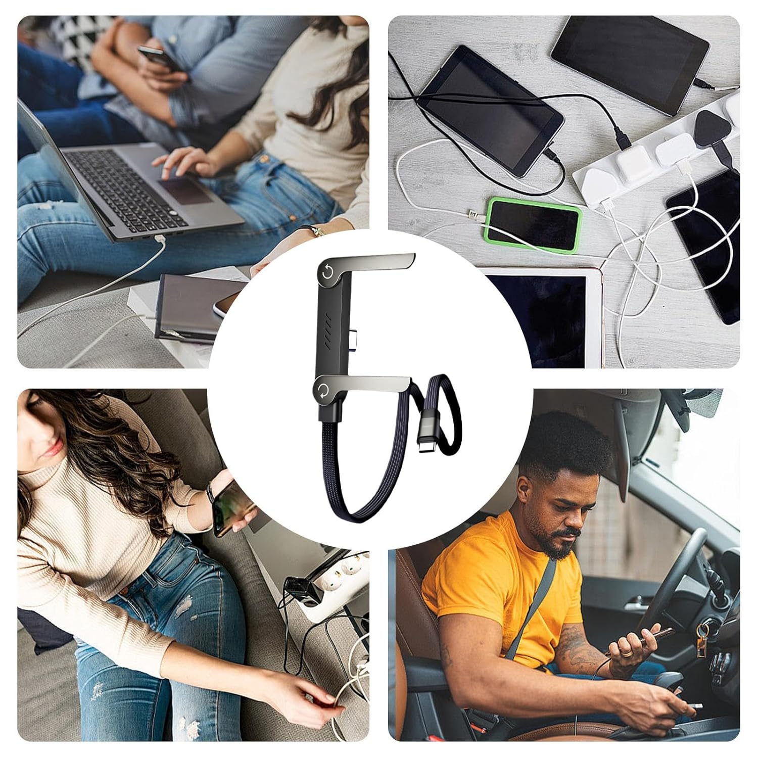 BUDDIX™ PRO – كابل شحن فائق السرعة 240 واط لجميع الهواتف | iPhone & Android